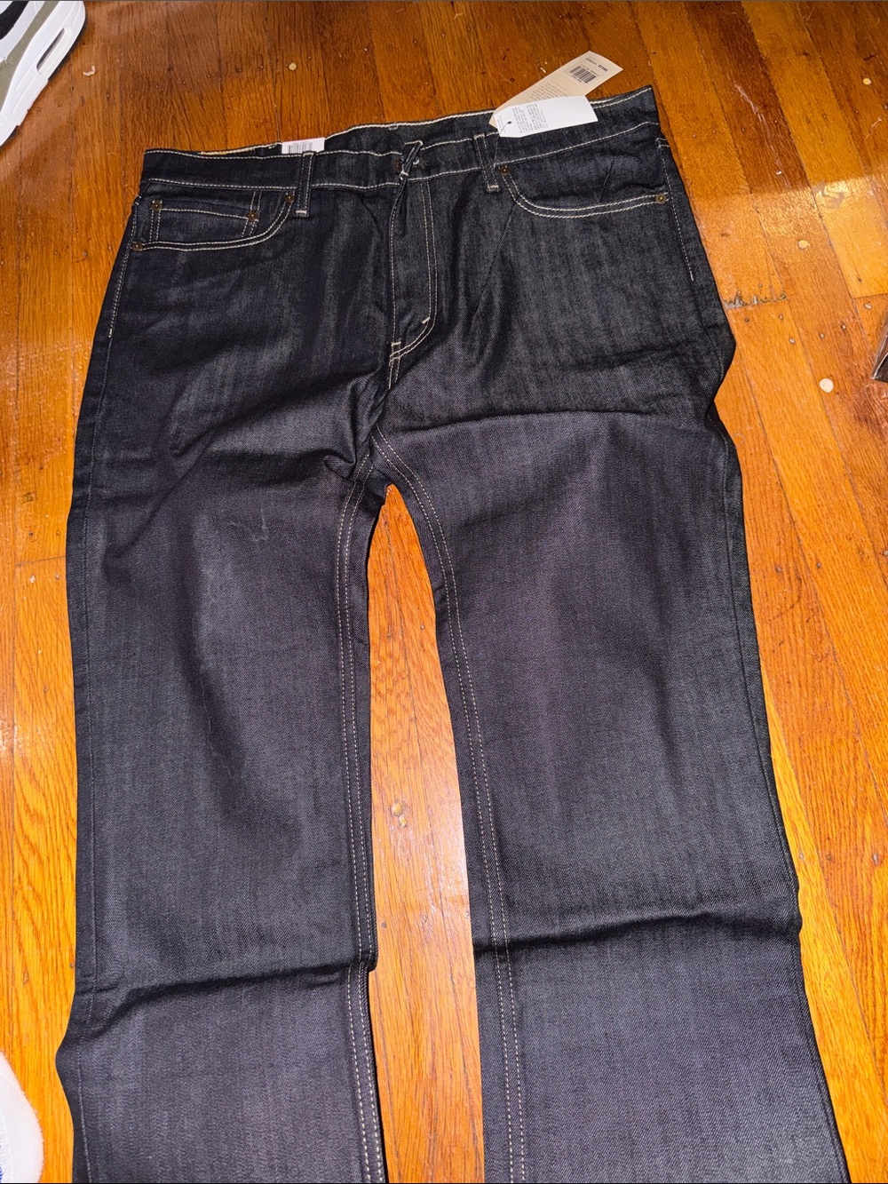 Levi's Men's Black Straight Leg Jeans